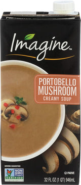 Imagine Creamy Portobello Mushroom Soup – Dairy-Free Comfort for Whole-Food Dinners