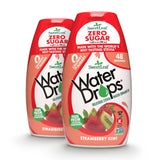 SweetLeaf Strawberry Kiwi Water Drops – Easy Stocking Stuffer and Housewarming Gift for Keto and Diabetic Friends, 2 Pack