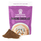 Lakanto Sugar Free Drinking Chocolate - Family Kitchen Cocoa Powder for Guilt-Free Kids' Treats, Probiotic-Enriched, 1g Net Carb Per Serving