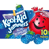 Kool-Aid Jammers Flavored Kids Drinks – Resealable Pouches for Car Rides, Road Trips, and Park Outings
