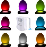 ToiLight Motion Sensor Toilet Light – Gentle 5 Lumen Glow for Mindful Nighttime Wind Down Without Harsh Overhead Light