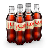 Diet Coke Caffeine Free Soft Drink 16.9 fl oz, 6 Pack – Durable Carbonated Cola for Road Trip Refreshment and Travel Day Hydration