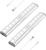 LucentGlow 2-Pack Magnetic Motion Light – Child and Pet Safe LED Night Light with 20-Second Auto-Off, No Flame Hallway Lighting for Dark Apartments