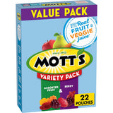Mott's Assorted Fruit Snacks – Thoughtful Care Package Snack for Family Gatherings, 17.6 oz Value Pack