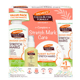 Palmer's Pregnancy Skincare Edit – Elevated Stretch Mark and Scar Care Set, Full Size Botanical Formula Collection