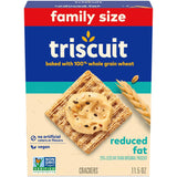Triscuit Reduced Fat Vegan Crackers – Less-Is-More Lunch Box Base with No Artificial Additives