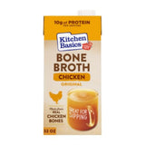Kitchen Basics Chicken Bone Broth for Streamlined Dinner Routines, 8.25 oz Cooking Carton