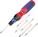 WORKPRO Stubby Multi-Bit Screwdriver – One-Tool Solution for Uncluttered EDC Pocket Carry