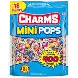 Tootsie Roll Charms Mini Pops – Fun Party Favor Gift for Kids' Birthdays, Classroom Celebrations, and Trunk-or-Treat Events