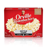 Orville Redenbacher's Kettle Corn Popcorn – No Artificial Additives Single-Serve for Lunchbox Packing