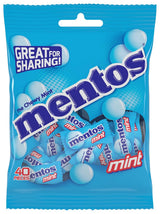 Mentos Chewy Candy Playdate Snack Pack – Gluten Free Mint Rolls 40 Individually Wrapped Pieces for Kids Ages 3 and Up