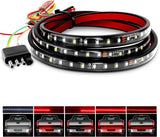 Nilight 108-LED Tailgate Bar for Trucks and Trailers – Weatherproof Brake and Reverse Safety Lighting