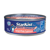 StarKist Wild Pink Salmon - Skinless, Boneless - 5 oz Can | Low-Mercury Wild-Caught Alaskan Salmon for Clean Eating Days