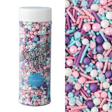 Sweets Indeed Sprinklefetti Vibrant Sprinkle Blend for Kids Cakes, Cupcakes, and Sugar Cookies – Safe Edible Topping for Home Bakers and Moms