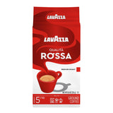 Lavazza Qualità Rossa Ground Coffee – Study Session Companion for Shared Kitchens, French Press Brew