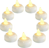 Homemory Outdoor Flameless Candles – Battery Tea Lights for Patio Tables, Gazebos, and Al Fresco Dinner Parties
