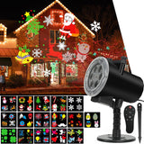 Lumaflair AuraGlow Child-Friendly Light – Flame-Free Holiday Projector for Kids Bedroom and Family Room