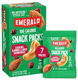 Emerald Nuts Cashew Almond Cranberry Pouches – Hiking Pack Snack for Trail Energy