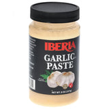Iberia Garlic Paste, 8 Ounce – Wholesome Pantry Staple for Wellness Routines, Real Garlic Flavor Without the Fuss