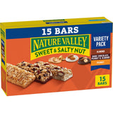 Nature Valley Sweet and Salty Nut Granola Bars – Individually Wrapped Kids Snack for Car Rides and Diaper Bag