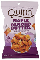 Quinn Nugget Maple Almond Butter 5 oz – Better-for-You Energy Bite for Gym Bag and Desk