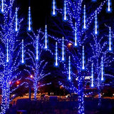 FUNPENY Falling Meteor Lights – Flameless, Smokeless Outdoor Christmas Decor with Cool-Run LED Tubes