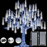 Luminous Aura Icicle Snowfall Lights – Portable Camping and Outdoor Dining Ambiance, IP65 Waterproof