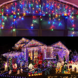 LuminaGlow Icicle Lights – Playroom and Toddler Bedroom Mood Lighting, Auto Timer 6 Hour Shutoff