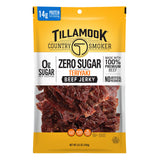 Tillamook Country Smoker High Protein Beef Jerky, Black Pepper, 6.5 Ounce — Commute Snack for Focus and Satiety at Work