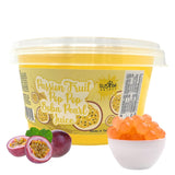 Fusion Select Strawberry Bursting Boba – Refreshing Topping for Backyard BBQ Drinks and Frozen Desserts