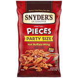 Snyder's of Hanover Pretzel Pieces, Hot Buffalo Wing 18 Oz – Bold Game-Day Snack for Tailgate Spreads and Backyard Watch Parties