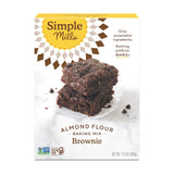 Simple Mills Almond Flour Brownie Mix – School Safe Dessert with No Artificial Flavors or Colors