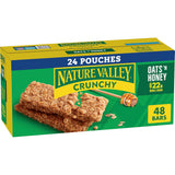Nature Valley Crunchy Oats 'n Honey Bars – No-Prep Road Trip and Trail Snack, 48 Individually Wrapped Bars