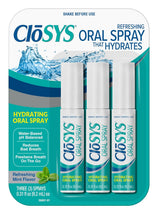 CloSYS Oral Breath Spray – Valentine's Day Fresh Breath Gift, Compact pH-Balanced Mint Spray for Him or Her