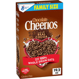 Chocolate Cheerios Real Cocoa Cereal – Heart-Healthy Gluten Free Breakfast for Adults Reintroducing Childhood Favorites, 19.2 oz