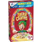 Lucky Charms Gluten Free Cereal with Marshmallows – Care Package Gift for College Students and Dorms, Limited Edition Jumbo Rainbow Marshmallows, 26.1 oz