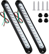 Frienda LED Trailer Identification Light Bar – 9 to 30 Volt Outdoor Towing Light for Boat Trailers and Pickups