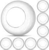 LuminAura LED Puck Lights – Warm Kitchen Counter Mood Lighting, Peel-and-Stick Cabinet Decor