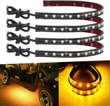 Keiurot 12V Underbody LED Light Strip – Off-Road Truck Jeep Boat Dock Outdoor Use, UV-Resistant 4-Pack