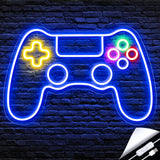 Kavaas Gamer Neon Sign – Best Gamer Gift for Boys and Gamers, Gamepad LED Light for Room Decoration