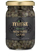 Mina Capers Non Pareil 7 oz – Less-Is-More Briny Garnish for the Modern Minimalist Pantry