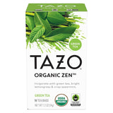 TAZO Organic Zen Green Tea Bags – Smooth Mild Green Tea for Sustained Study Session Energy