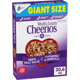 Multi Grain Cheerios, Whole Grain Breakfast Cereal Safe for Gluten Sensitive Kids, 18 oz Family Size