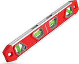 WORKPRO 12 Inch V-Groove Torpedo Level - Streamlined Leveler for Intentional, Less-Is-More Workshop Setups