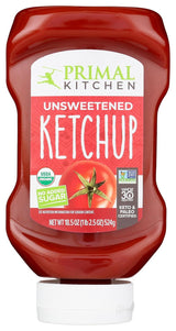 Primal Kitchen Spicy Ketchup – Family Cookout Condiment for Kids Snacks and Dinnertime Dipping
