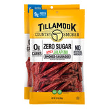 Tillamook Country Smoker Zero Sugar Smoked Sausage Sticks – Desk Drawer Snack for Afternoon Focus and Energy, Keto Friendly