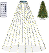 Dazzle Bright Christmas Tree Lights – Portable Cascading Light for Camping, Outdoor Dining and Garden Parties