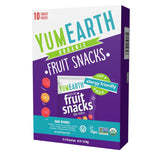 YumEarth Organic Fruit Snacks - USDA Organic Non GMO Pantry Staple for Wellness Focused Homes, 10 Pouches
