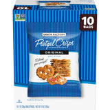 Snack Factory Pretzel Crisps – Post-Workout Single-Serve Snack, Baked Not Fried
