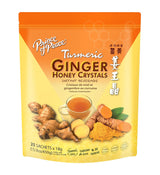 Prince of Peace Instant Ginger Honey Crystals with Turmeric – Birthday Gift Basket Addition for Tea Enthusiasts